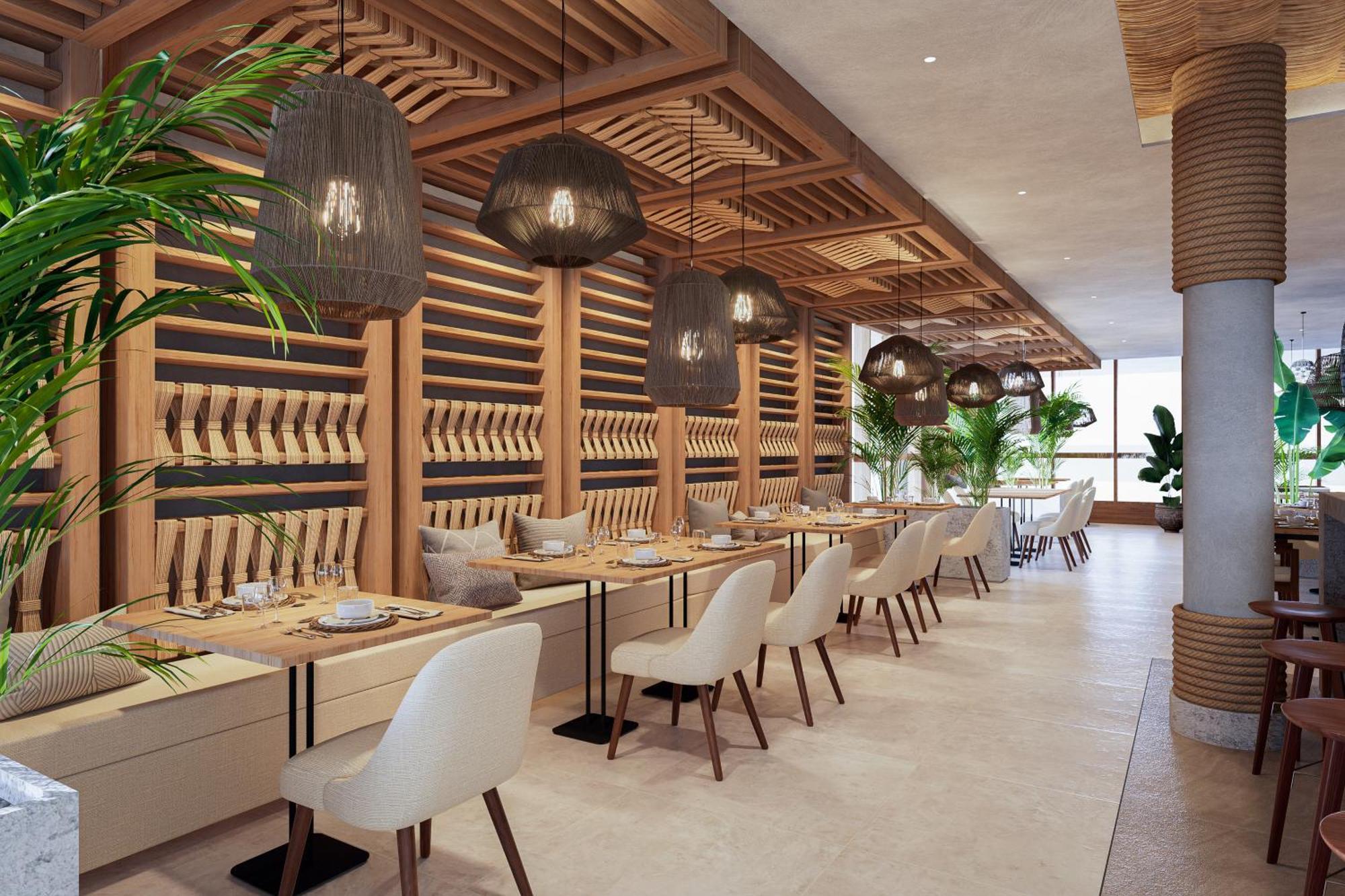 Paradisus By Melia Bali Nusa Dua  Esterno foto 3D rendering of a restaurant