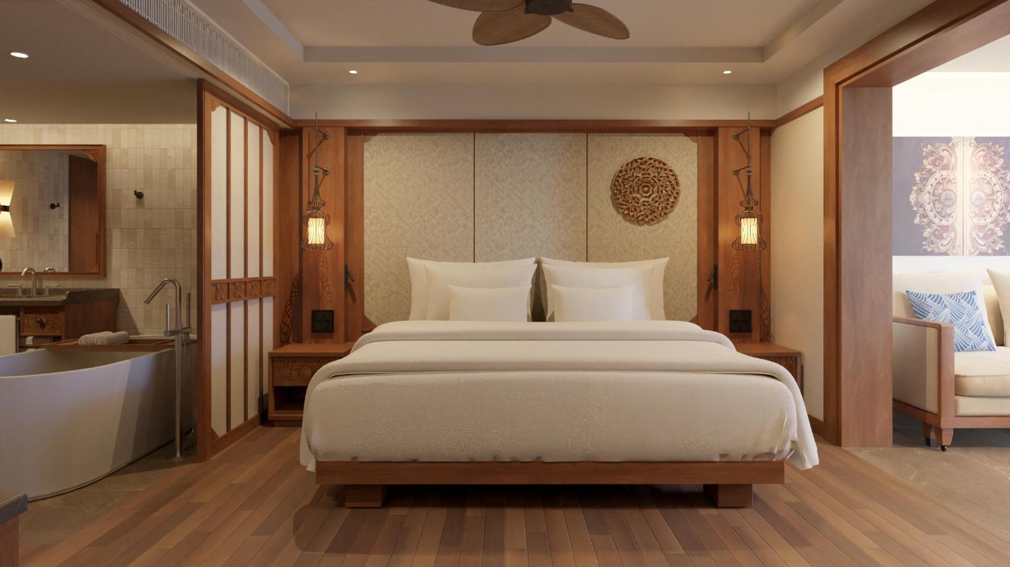Paradisus By Melia Bali Nusa Dua  Esterno foto A bedroom in a hotel