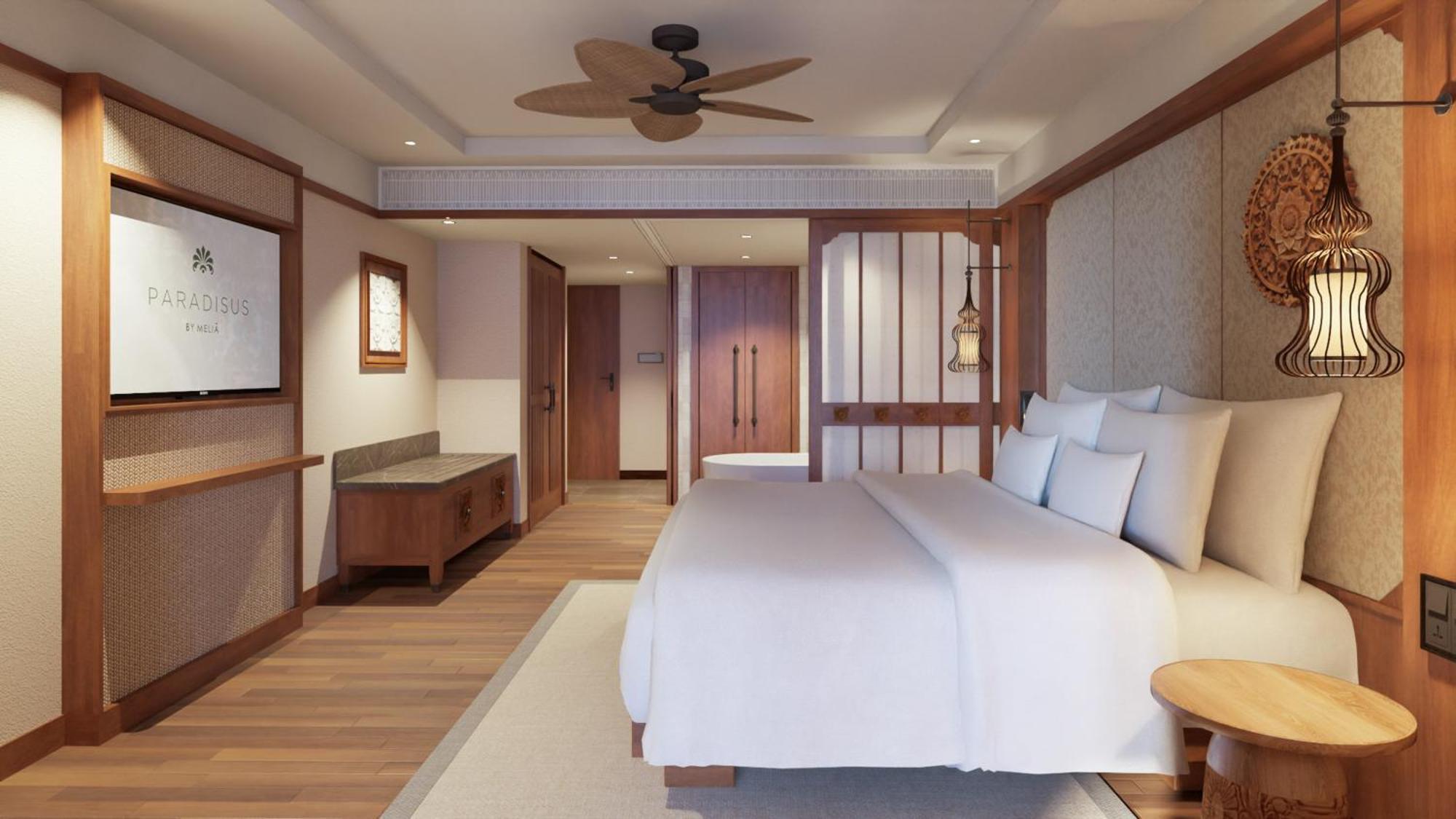 Paradisus By Melia Bali Nusa Dua  Esterno foto A bedroom on board