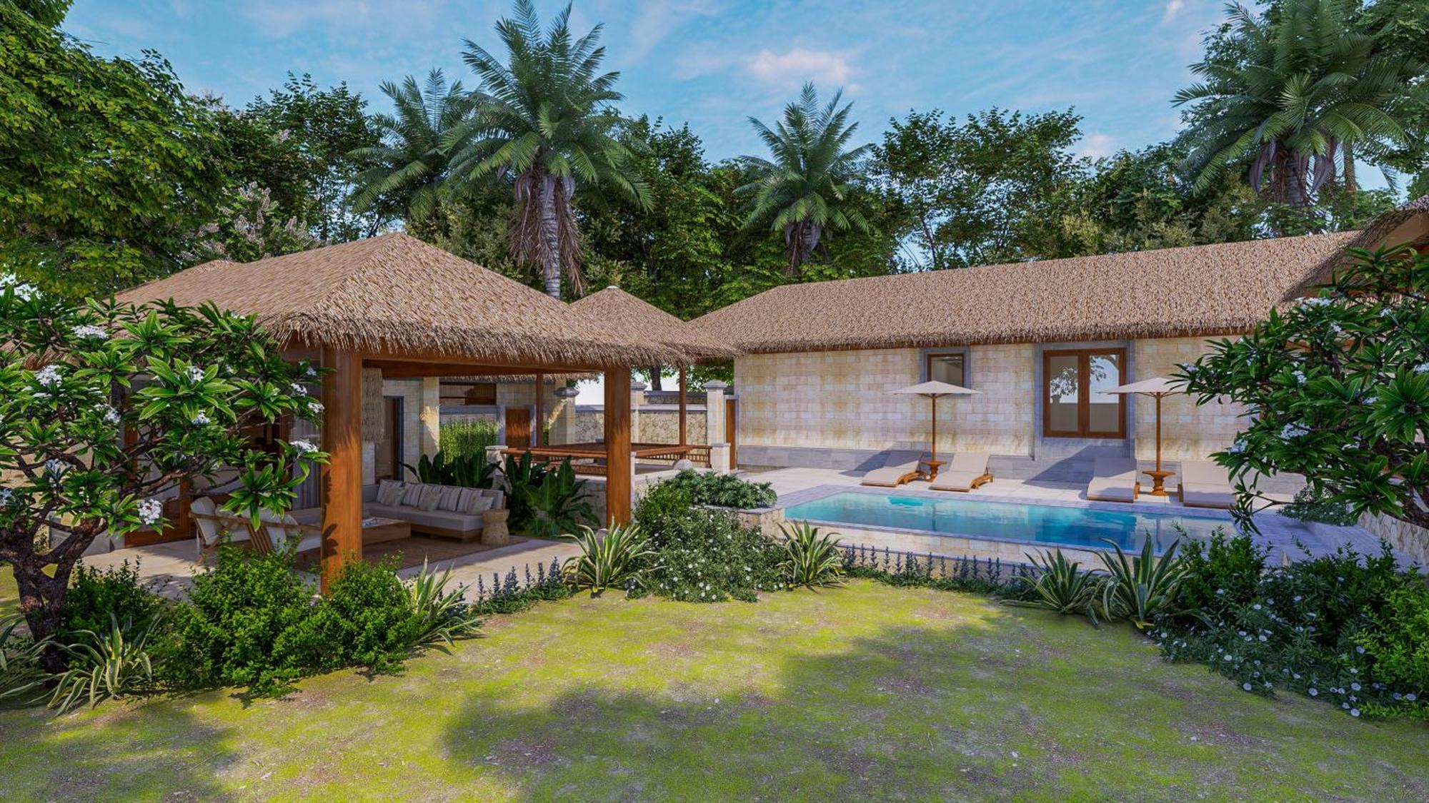 Paradisus By Melia Bali Nusa Dua  Esterno foto The villas at the resort